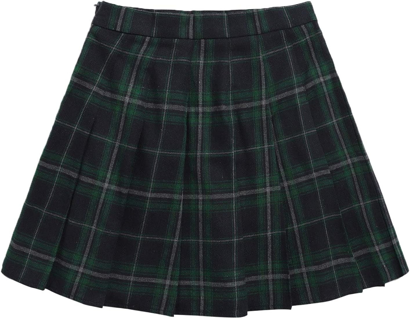 Plaid Pleated Skirt | Amazon (US)