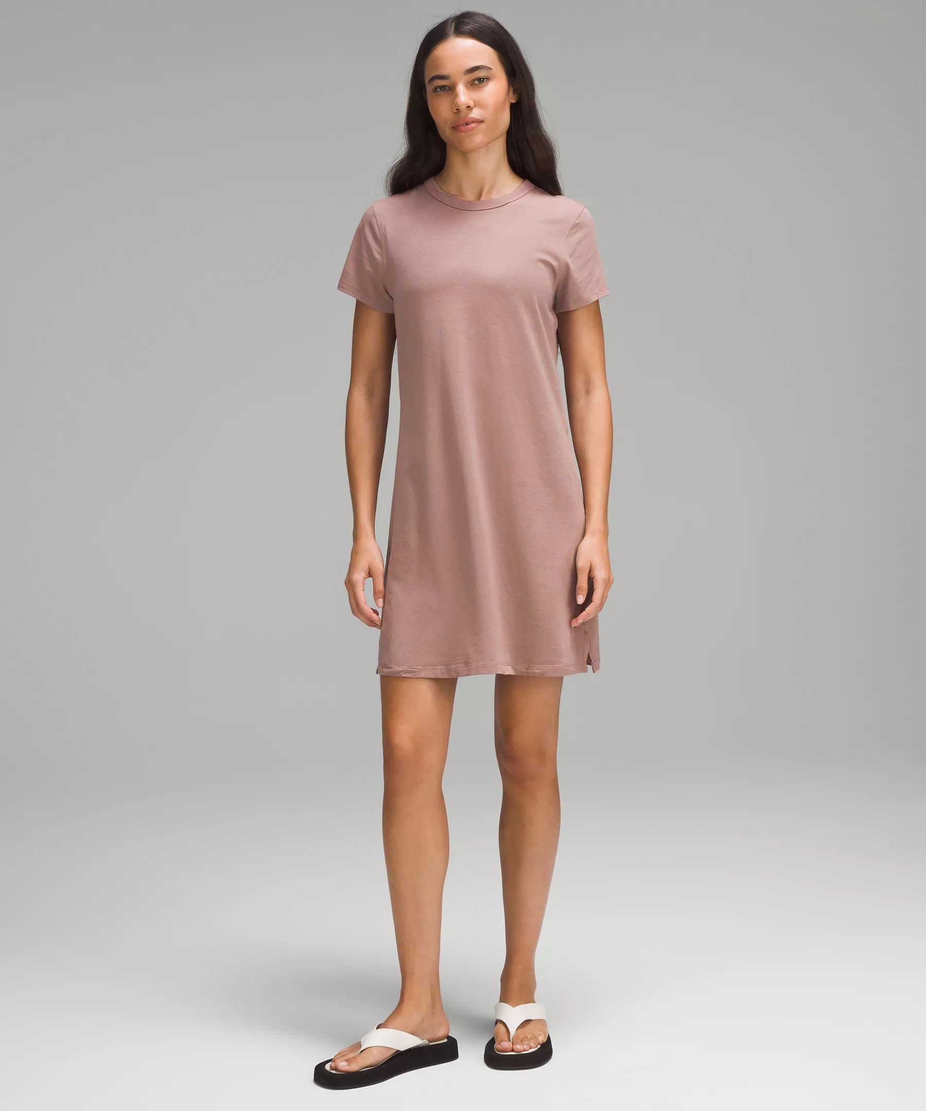 Classic-Fit Cotton-Blend T-Shirt Dress | Lululemon (US)