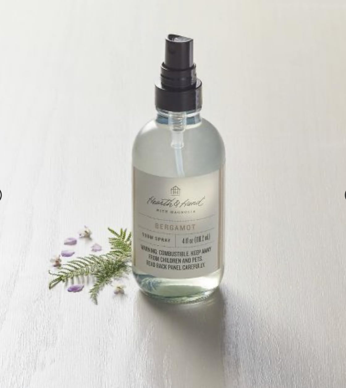 4 fl oz Bergamot Room Spray - Hearth & Hand™ with Magnolia pack of 2 (Driftwood, Bergamot) | Amazon (US)