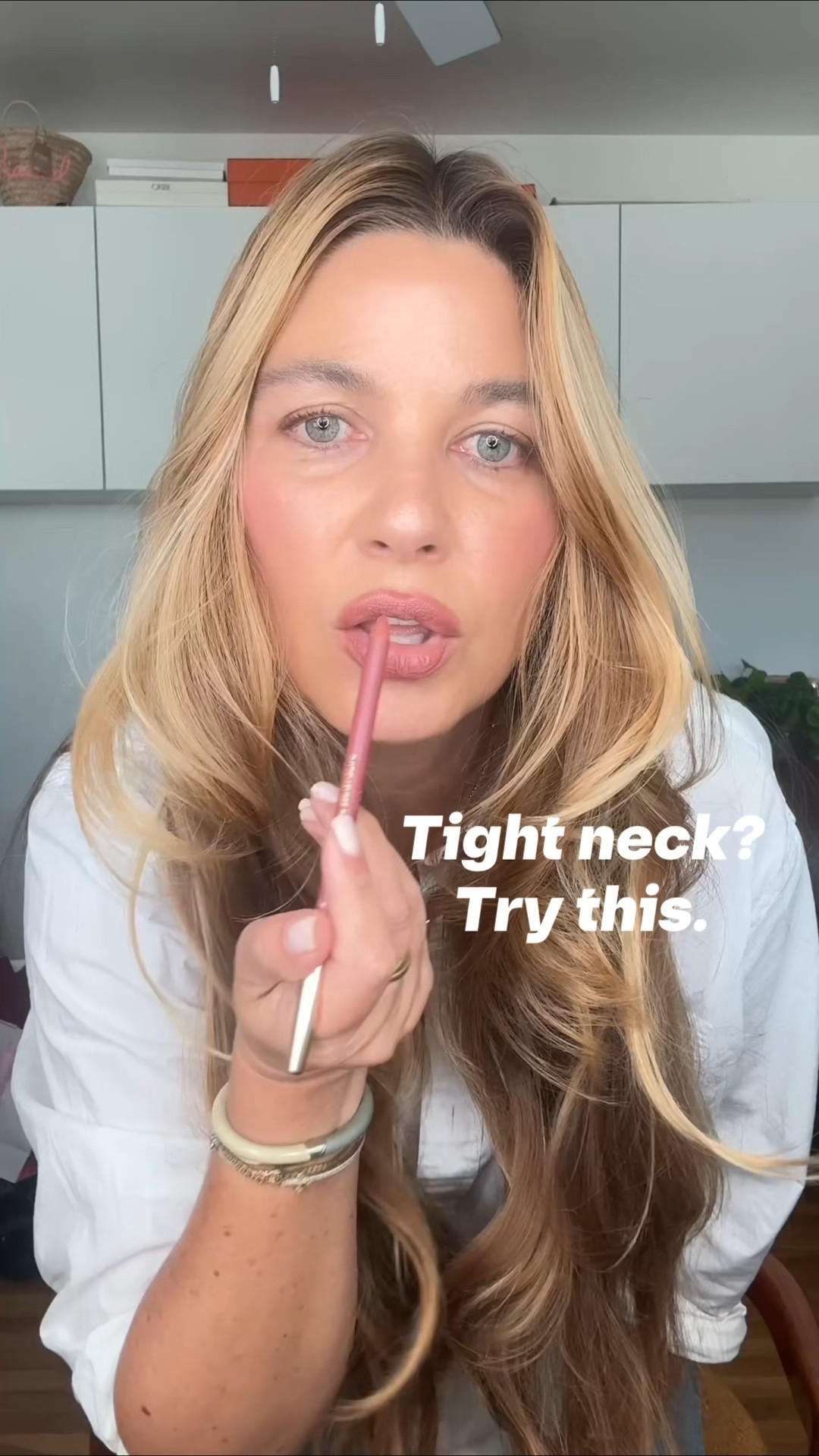 Hope this helps you, too. 
Shirt: medium (I own 4 of this exact shirt…white button down gold standard) 
Lip liner Thé Rose #3
Lipstick: Armani 503 eccentrico 
Foundation: 035
Bronzer Golden Medium 
Blush: Kosas Butterfly and Glimmerrose 
Hair: Sea Glass + T3 hot rollers 

#LTKBeauty #LTKselfcare #LTKdayinmylife