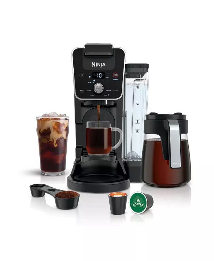 Ninja CFP201 DualBrew Coffee Maker, Single-Serve, Compatible with K-Cup Pods, and Drip Coffee Mak... | Macys (US)
