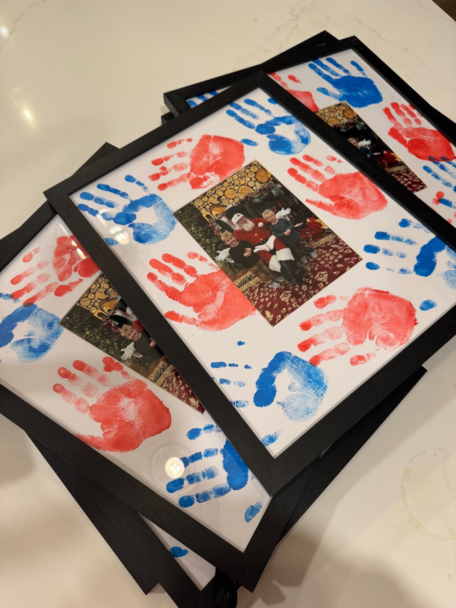 Kiddos handprints in picture frames - easy grandparents gifts!

#LTKGiftGuide #LTKKids #LTKHoliday