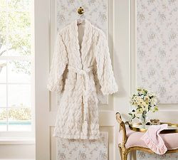 LoveShackFancy Plush Hearts Robe | Pottery Barn (US)