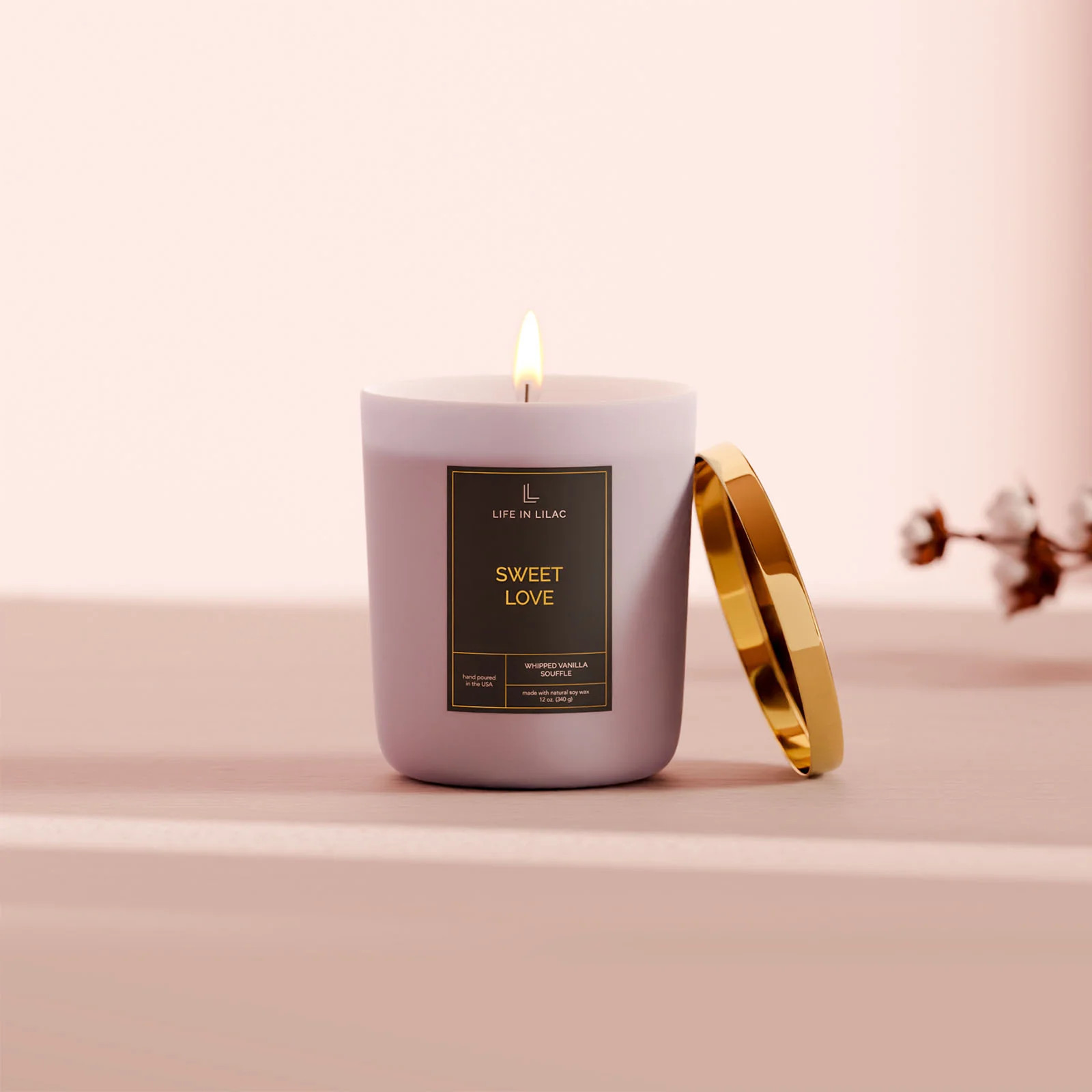 Sweet Love Candle | Life In Lilac