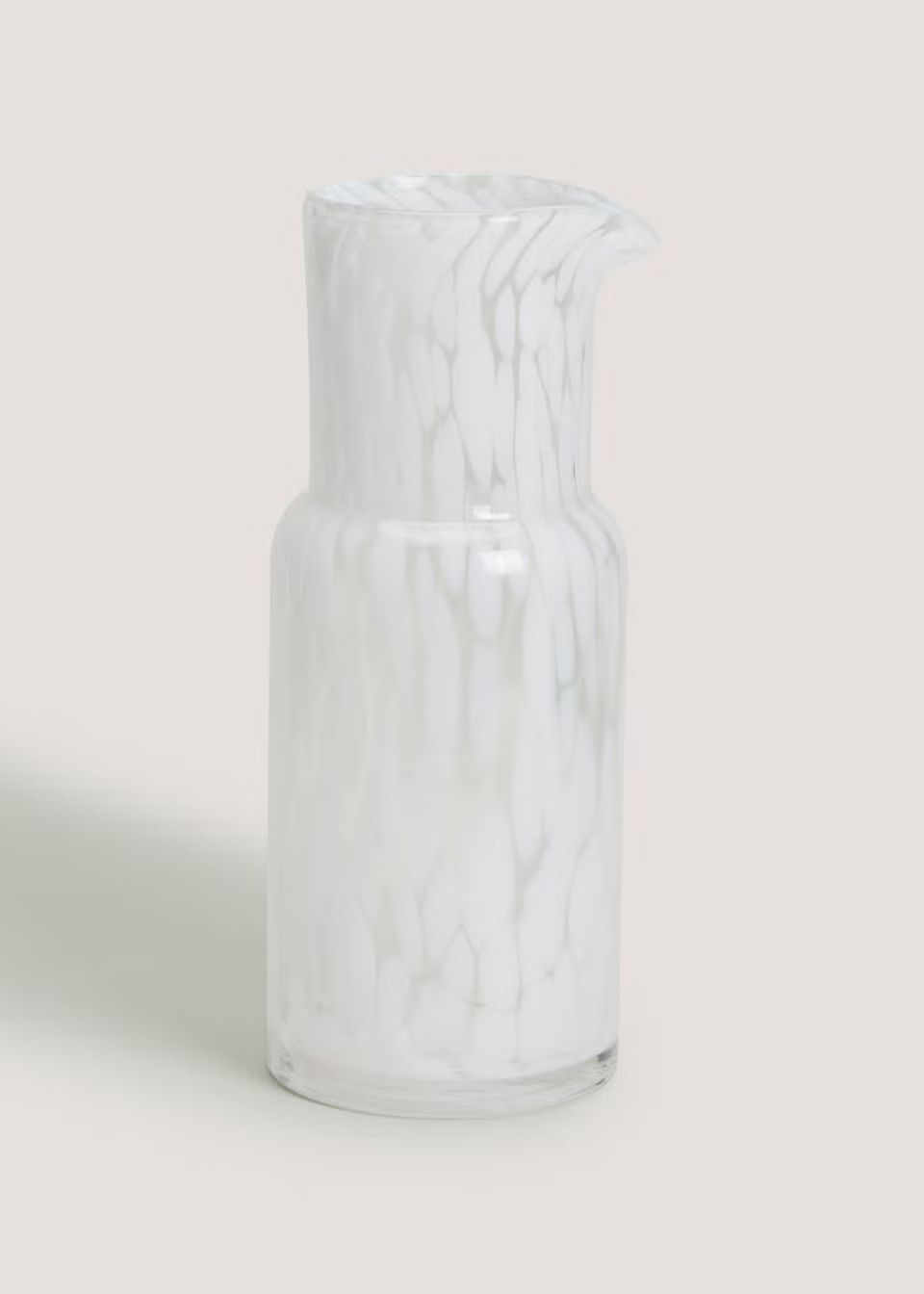 White Confetti Carafe (24cm x 9cm) | Matalan (UK)