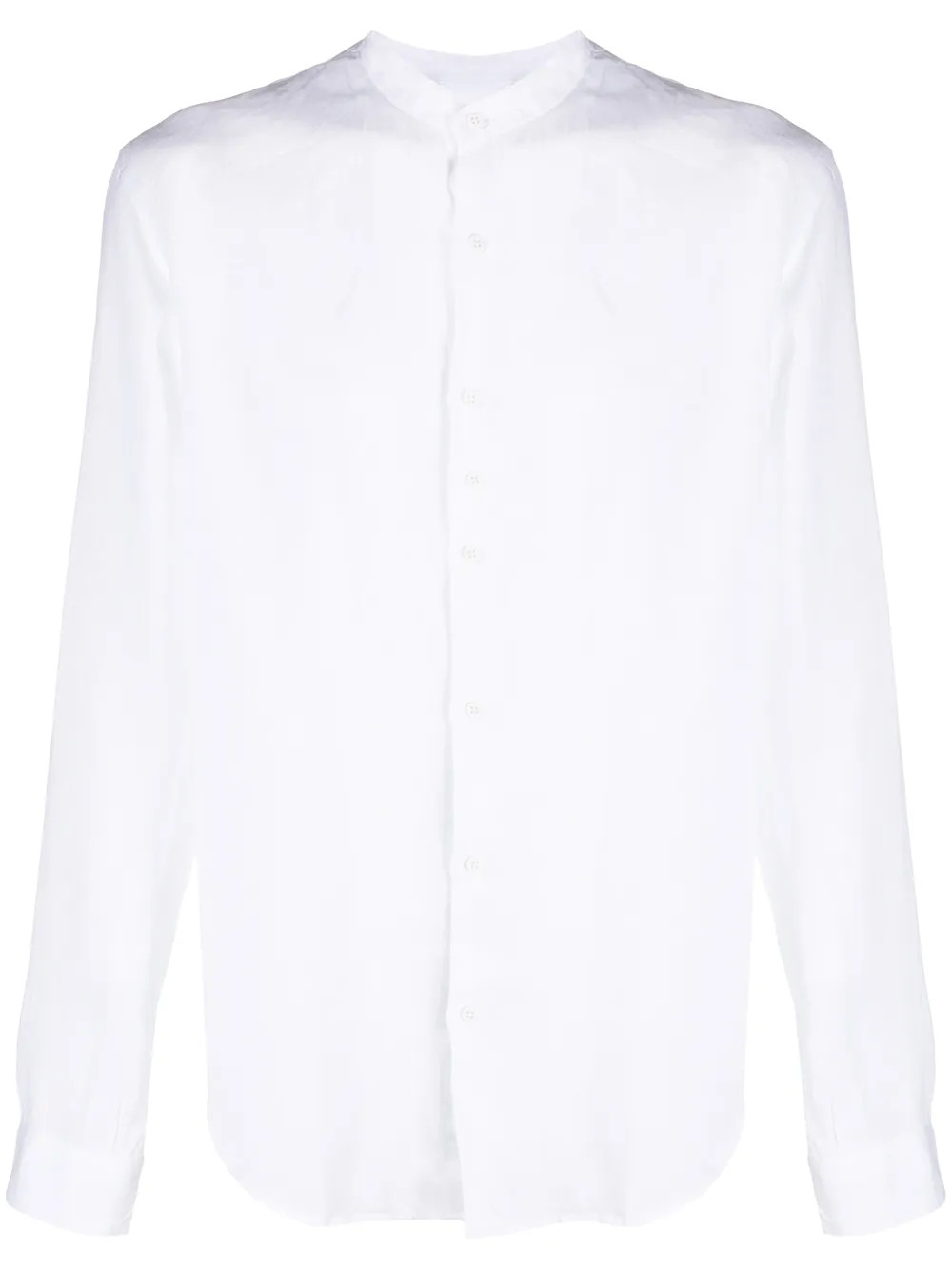 Costumein collarless shirt - White | Farfetch Global