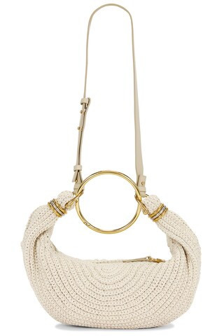Chloe Bracelet Bag in Ivory | FWRD 