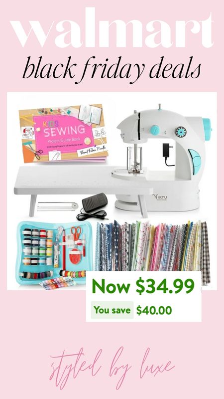Great gift idea for that little girl in your life who wants to start sewing. Ordering this for my daughter who is 7 

#LTKkids #LTKGiftGuide #LTKCyberWeek