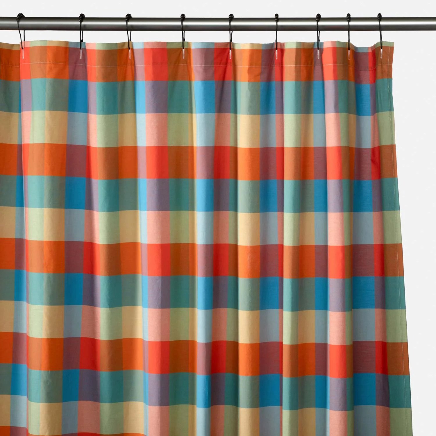 Woven Plaid Shower Curtain | Schoolhouse