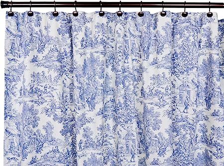 Ellis Curtain Victoria Park, Shower Curtain, Blue | Amazon (US)