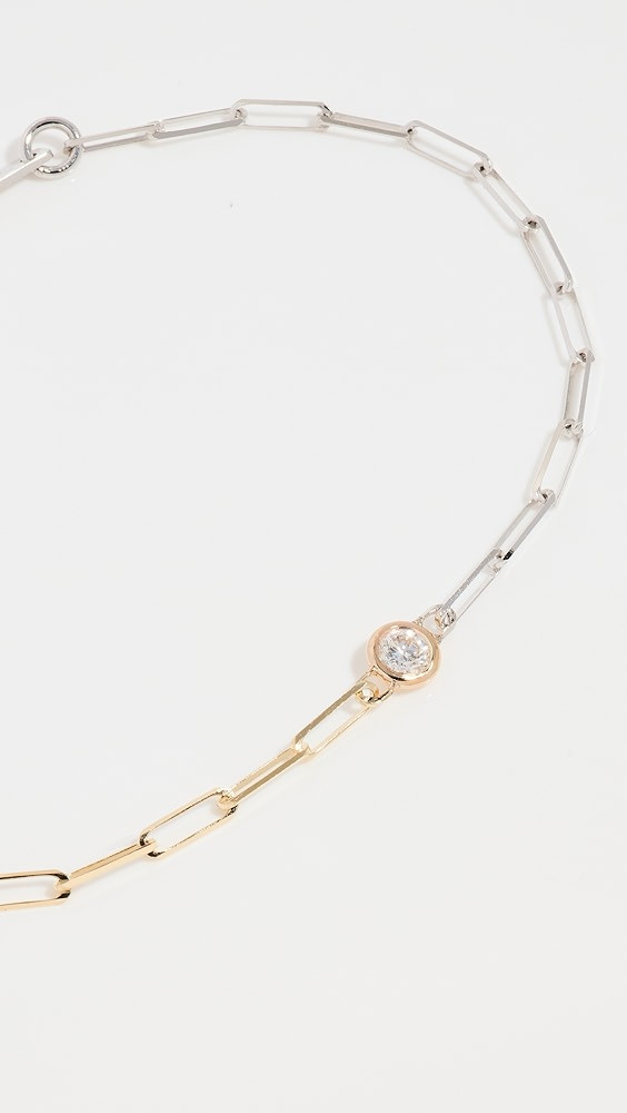 Zoe Chicco 14k Gold Paperclip Chain Bracelet | Shopbop | Shopbop