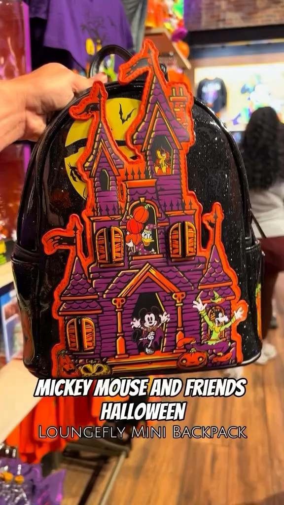 This loungefly Halloween backpack is adorable!! You can find it at the Disney Parks or World of Disney! I love bags that have a huge statement piece vs. tiny prints of artwork.  I also love those open and close windows AND the gorgeous black sparkly background! MY VIBE! @Loungefly 

🎃FOLLOW me as I head to Disneyland for the OFFICIAL KICK OFF OF HALLOWEEN TIME!
-

#DisneyMerch #Disneyland #DisneyParks #DisneyHalloween #DisneyLoungeFly #Halloween #DisneylandTips #mickeyandfriends #WorldOfDisney #DisneyTipsAndTricks #DisneyTips  #DisneylandHalloween #HalloweenAtDisney #HalloweenMerch 
•
•
•
•
•
•
#disney #disneyresort #disneyparks #disneyland #disneylandresort #disneyfamily #disneyinfluencer #disneylife #disneylifestyle #disneygram #disneyobsessed #disneyinsta #disneycontent #disneycontentcreator #disneyholidays

#LTKStyleTip #LTKSeasonal #LTKItBag