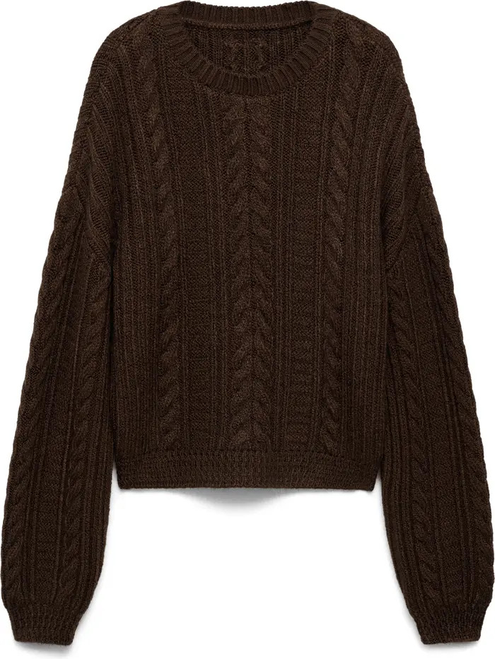 Cable Crewneck Sweater | Nordstrom