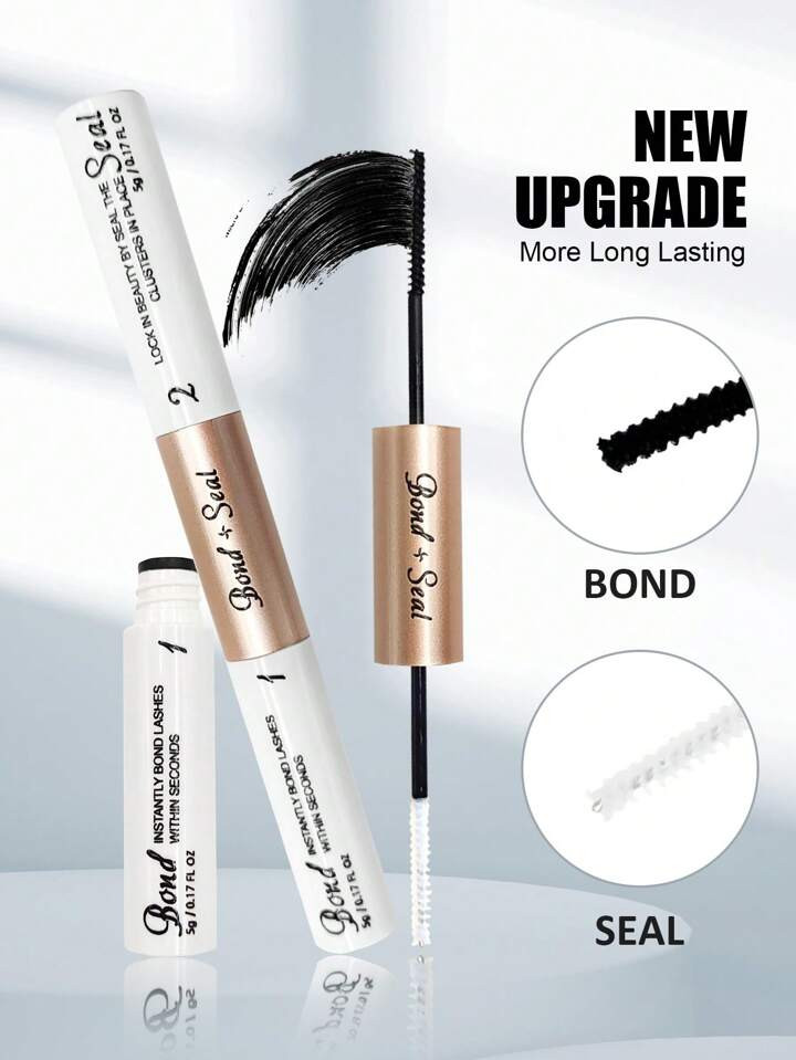 New Upgrade 1pc More Long Lasting Eyelash Extension Bond And Sealant 5g+5g For Individual Cluster... | SHEIN