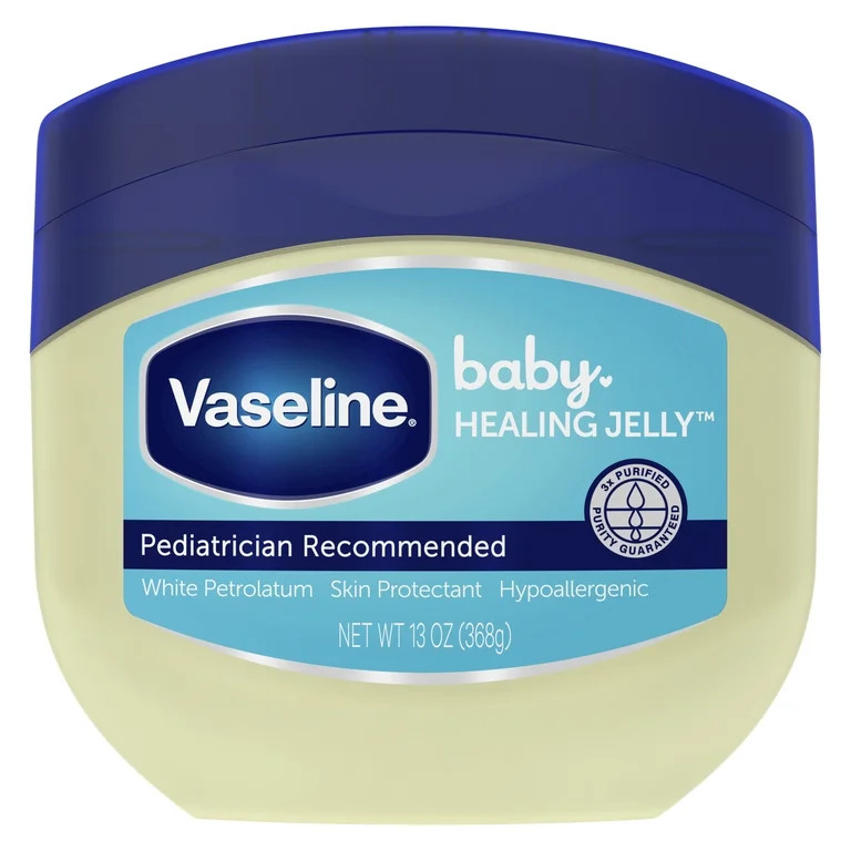 Vaseline Baby Healing Petroleum Jelly Hypoallergenic Unscented Diaper Rash & Sensitive Skin, 13 o... | Walmart (US)