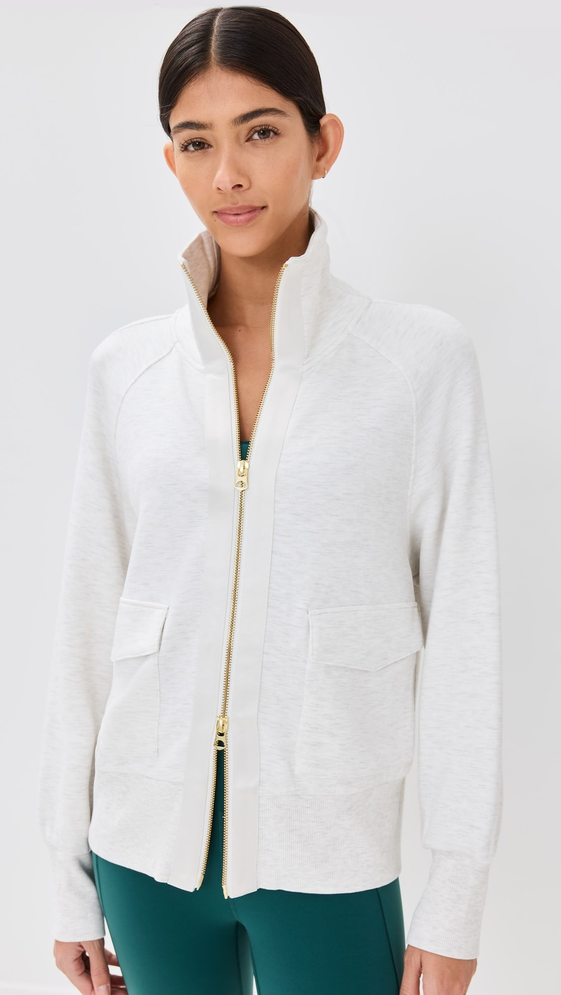Roxbury Zip Through Sweatshirt | Shopbop