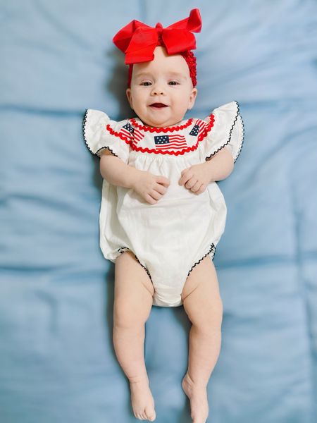 Patriotic baby girl outfit, baby girl bubble romper 

#LTKFindsUnder50 #LTKBaby #LTKFindsUnder100