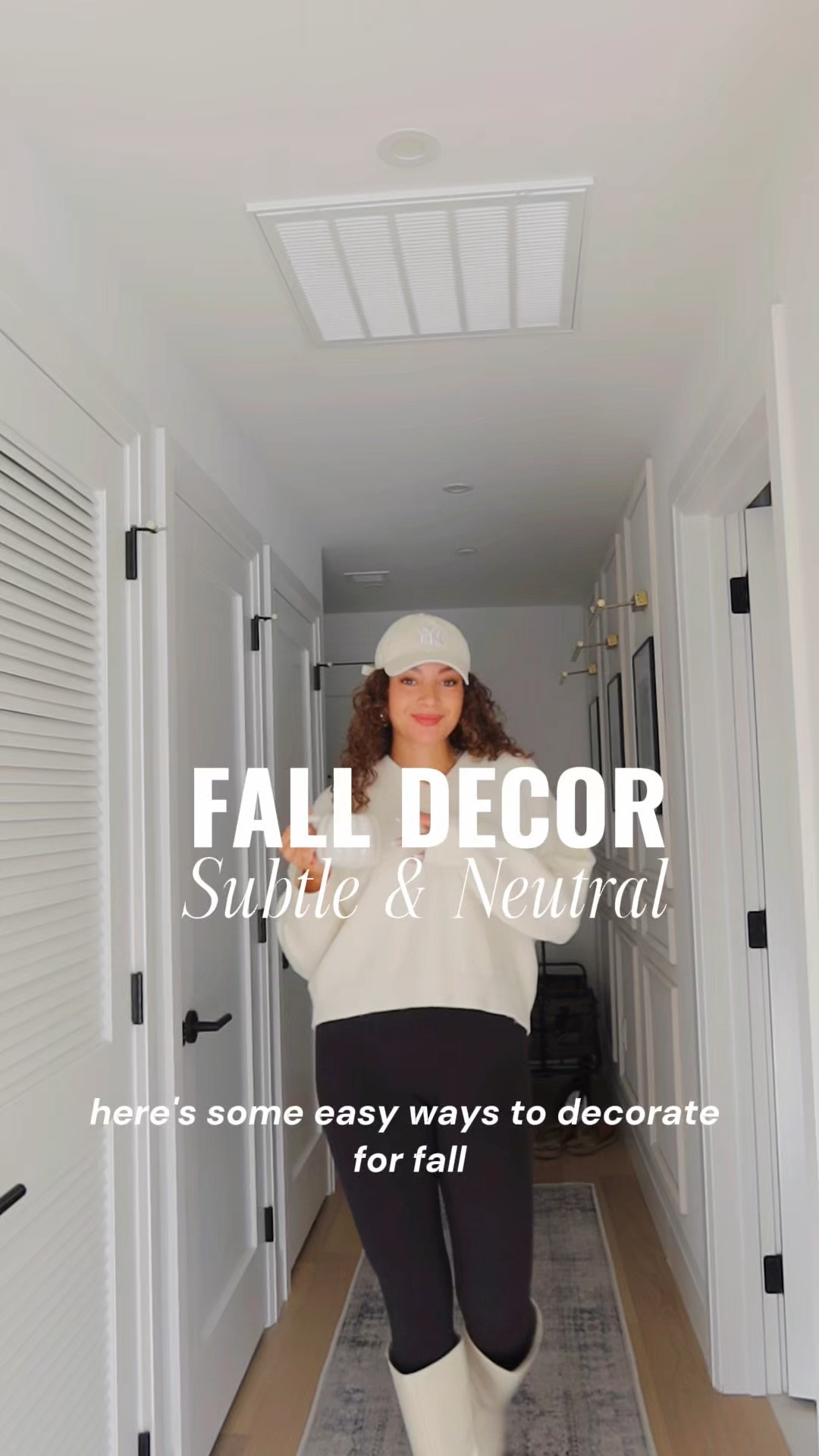 Subtle touches of fall that I added to my apartment!