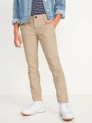 Skinny School Uniform Pants for Girls | Old Navy (US)