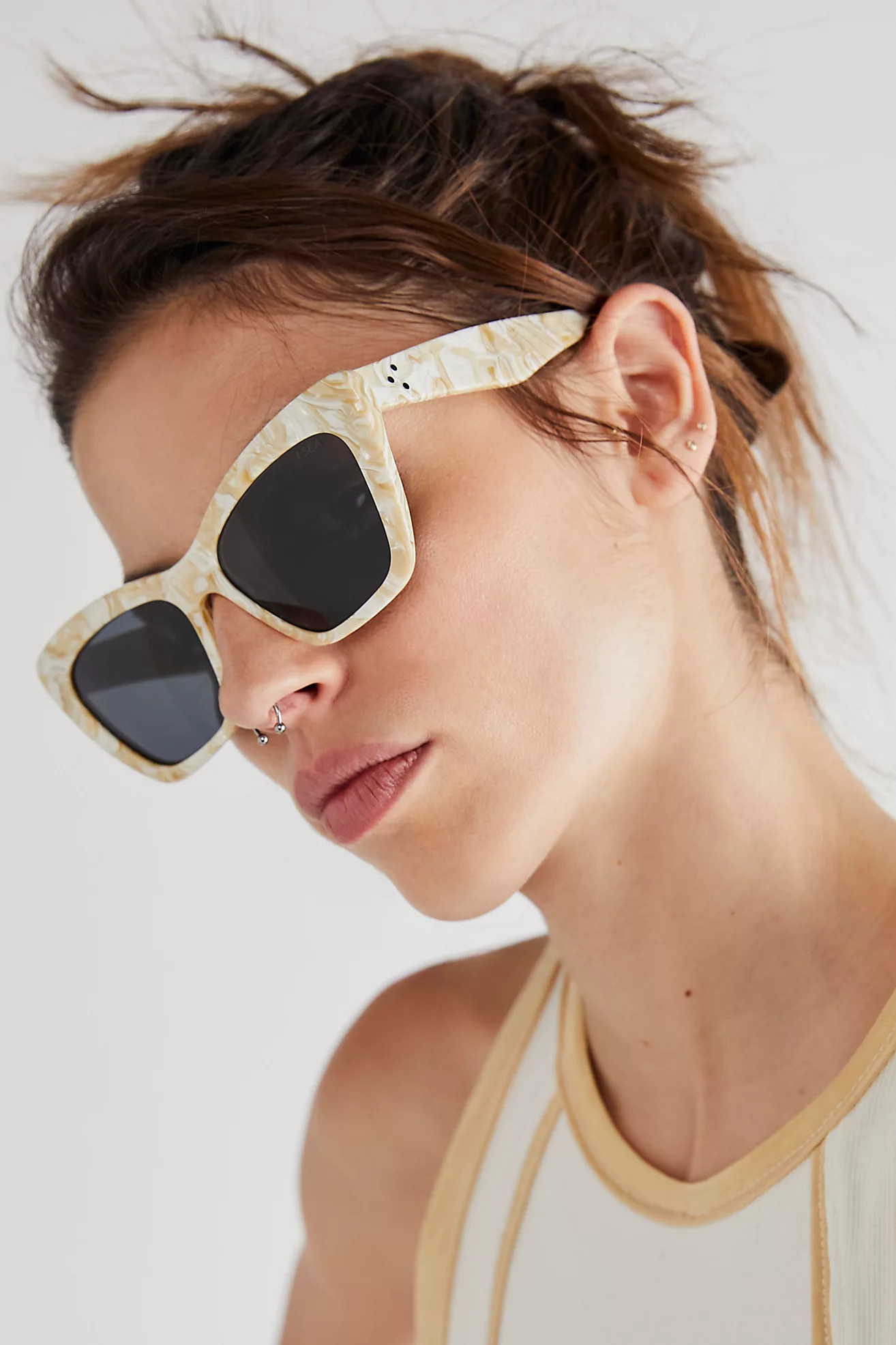 Olive Polarized Sunglasses | Free People (Global - UK&FR Excluded)