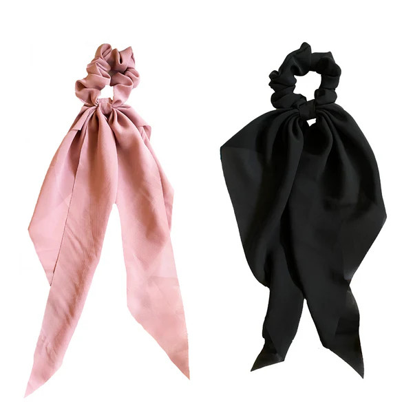 Darling Scrunchies in Soft Pink | Headbands of Hope