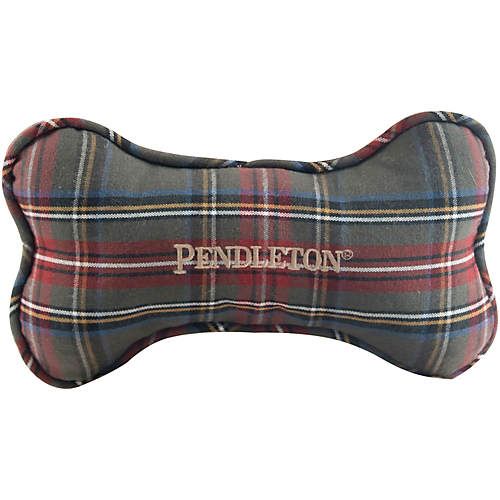 Carolina Pet Company Pendleton Plaid Bone Dog Toy | Lands' End (US)