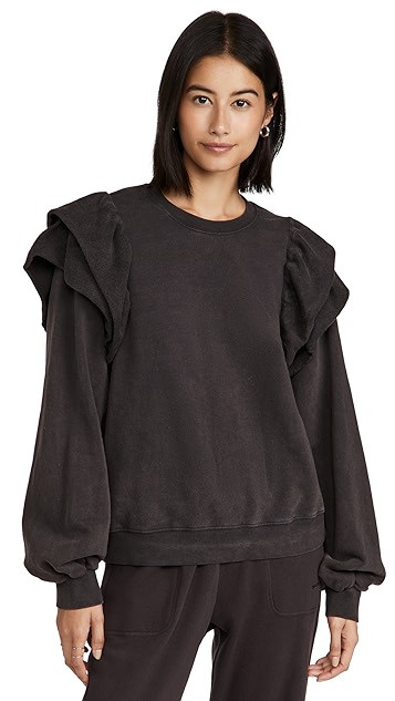 Dylan Ruffle Sweatshirt | Shopbop
