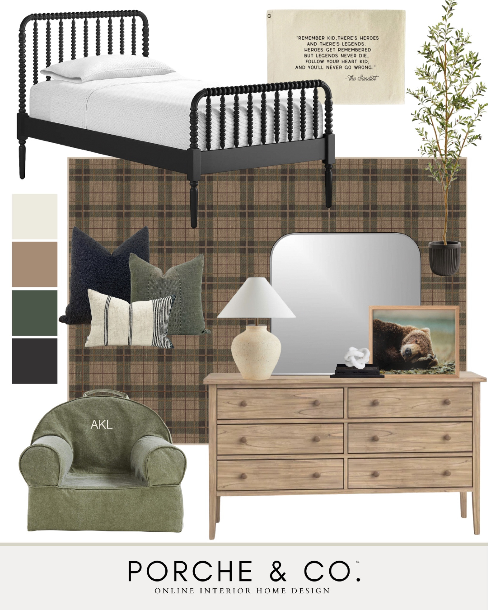 Boys bedroom mood board, boys bedroom inspo, little boys room, little boys bedroom inspo, black Jenny Lind bed, green boys bedroom

#LTKhome #LTKstyletip #LTKkids