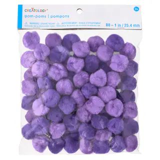 1" Pom Poms Value Pack by Creatology™ | Michaels | Michaels Stores