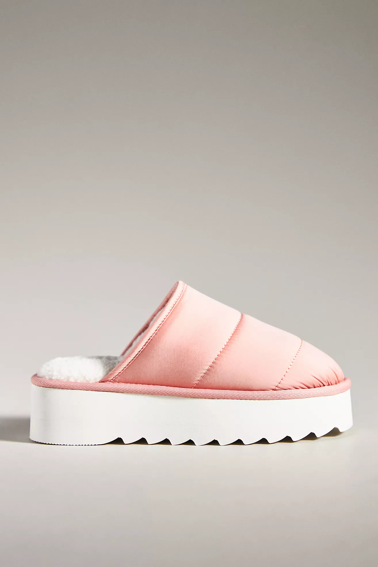 Maeve Puffy Platform Slippers | Anthropologie (US)
