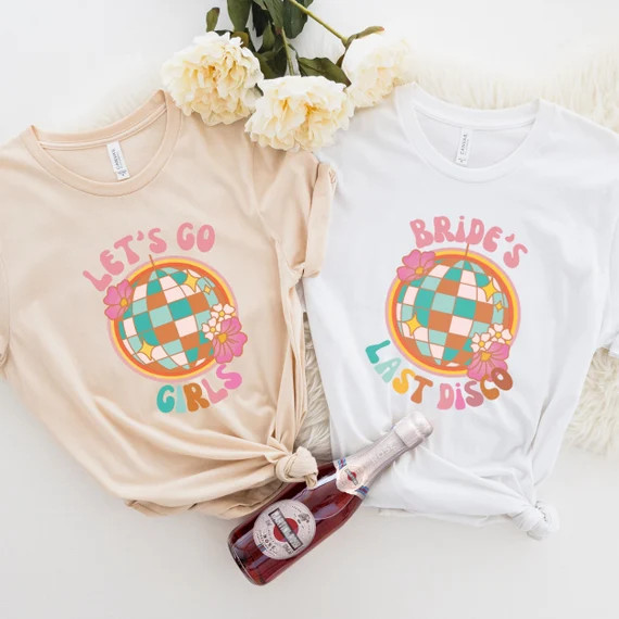 Disco Bachelorette Shirts Retro Bachelorette Disco - Etsy | Etsy (US)