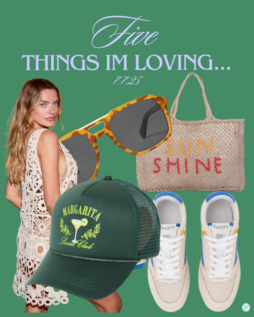 7.7.25
Five things I’m loving...

#LTKSeasonal #LTKSwim #LTKOver40