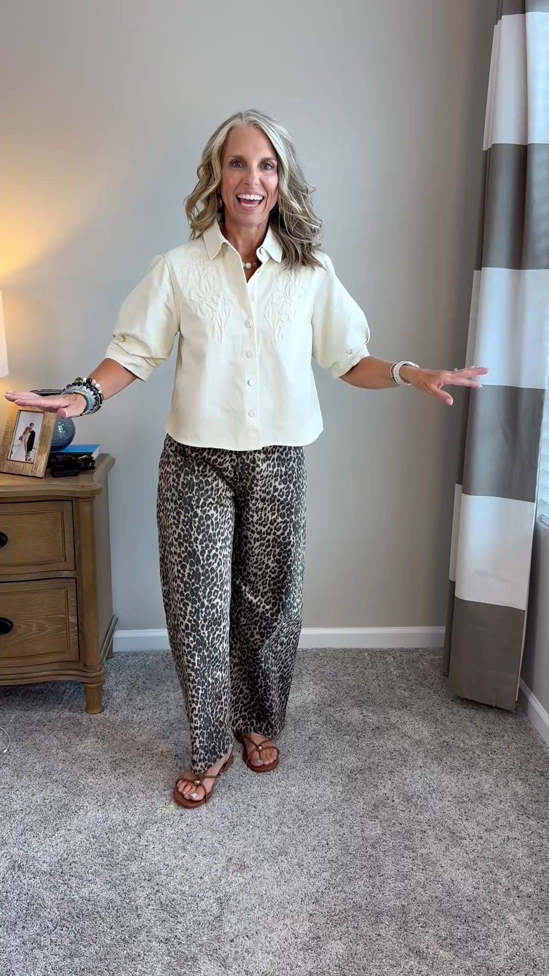 Yes please! The easiest late summer to early fall look. Extend it with Mary Jane’s or a sneaker. extra small top/26 jeans.

#LTKgrwm #LTKootd #LTKOver40