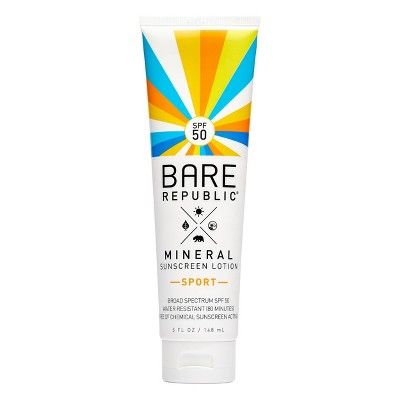 Bare Republic Mineral Sport Sunscreen Lotion - SPF 50 - 5.0 fl oz | Target