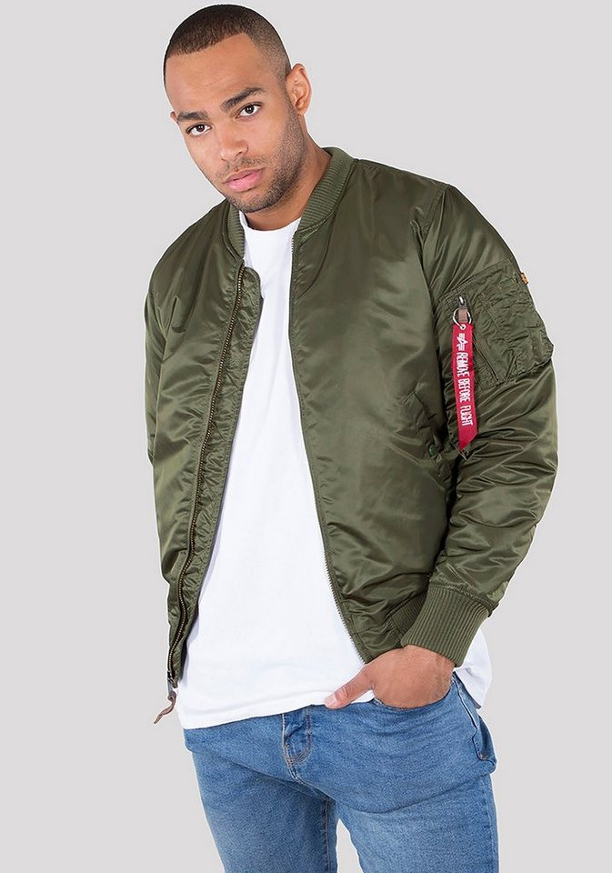 Alpha Industries Bomberjacke MA-1 VF59 LONG gefüttert | OTTO (DE)