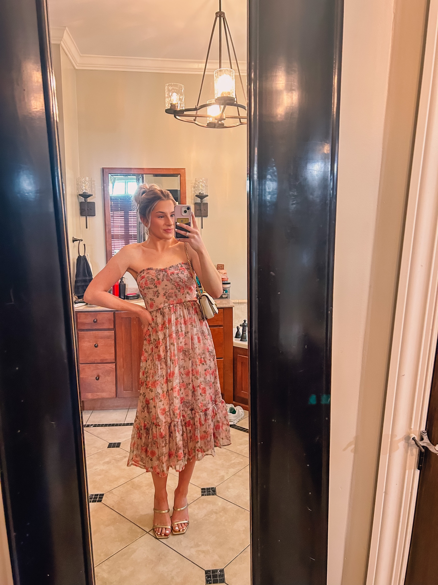 perfect dress for a spring/summer wedding, mothers day, or easter! 🤍 

#LTKstyletip #LTKwedding #LTKunder100