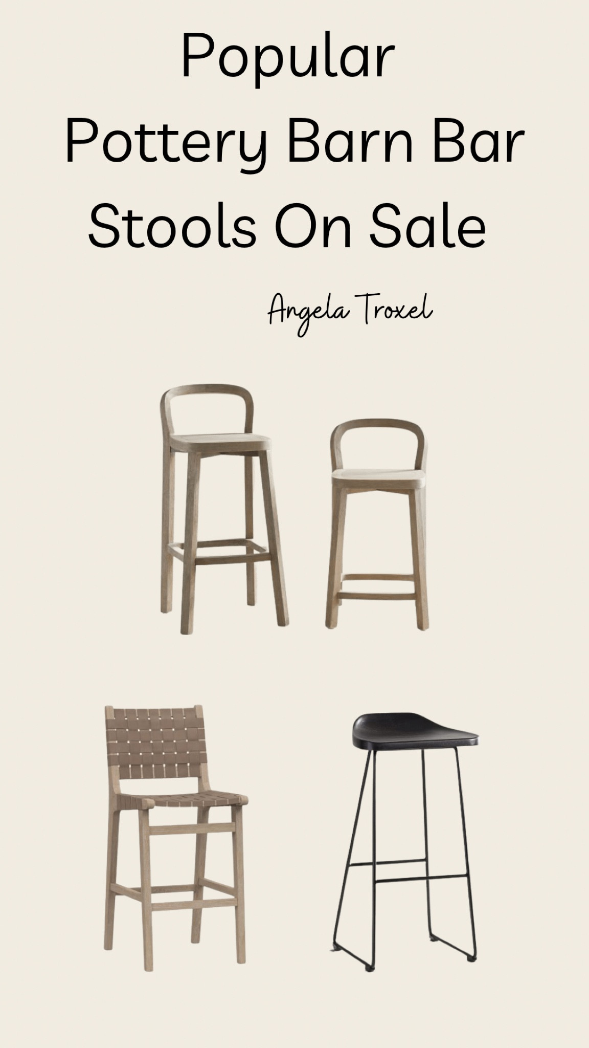 Pottery Barn Bar Stools! On Sale! 

#LTKFind #LTKhome #LTKsalealert