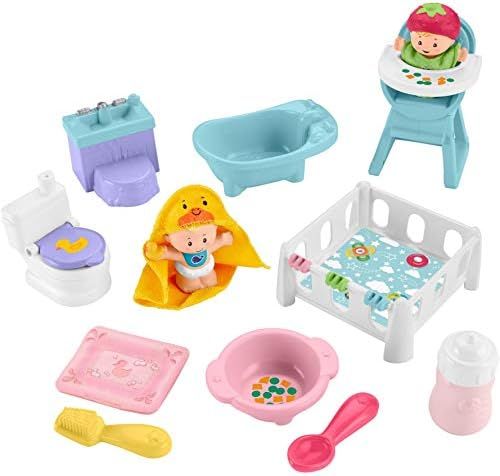 Little People Babies Love & Care Gift Set, figure and accessories set for toddlers and preschool ... | Amazon (US)