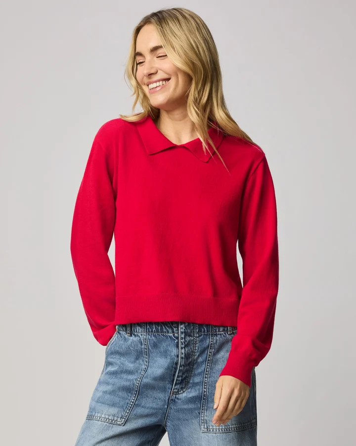 Phoebe Polo Sweater | Splendid