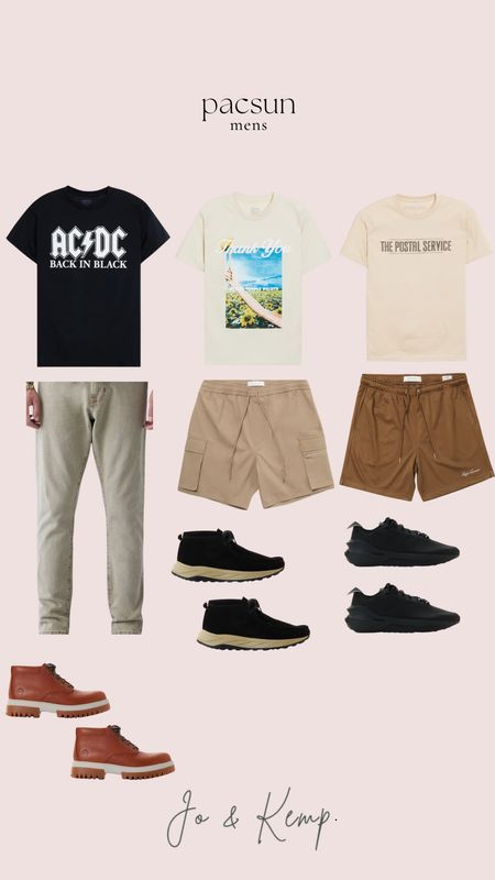 Pacsun men’s! 

T-shirt, pants, shoes 

#LTKstyletip #LTKfindsunder100 #LTKmens