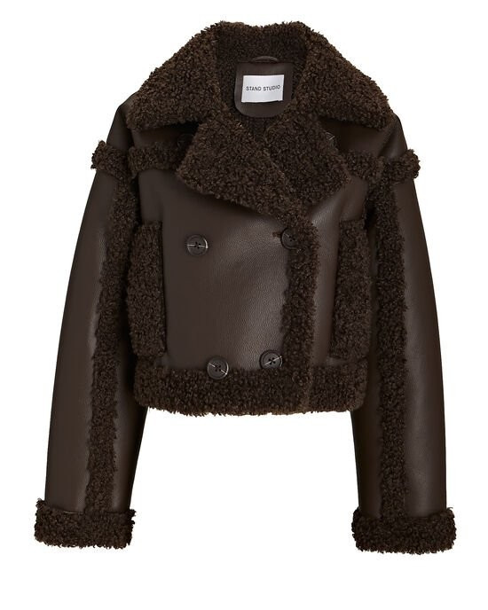 Kristy Faux Shearling Jacket | INTERMIX