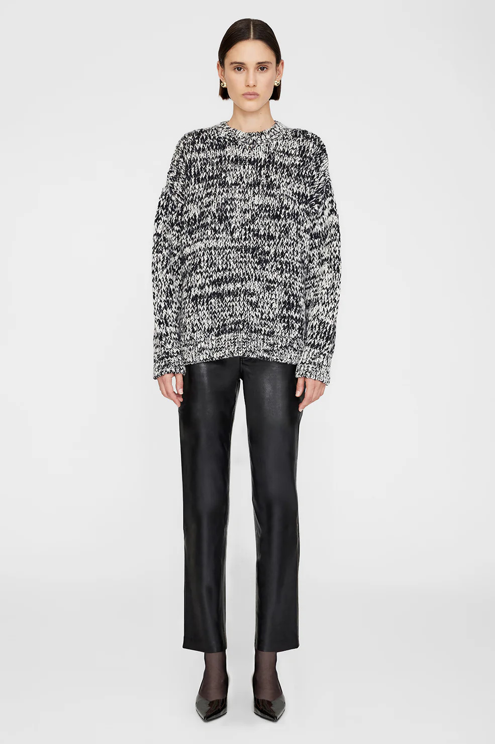 Sydney Crew Sweater | Anine Bing