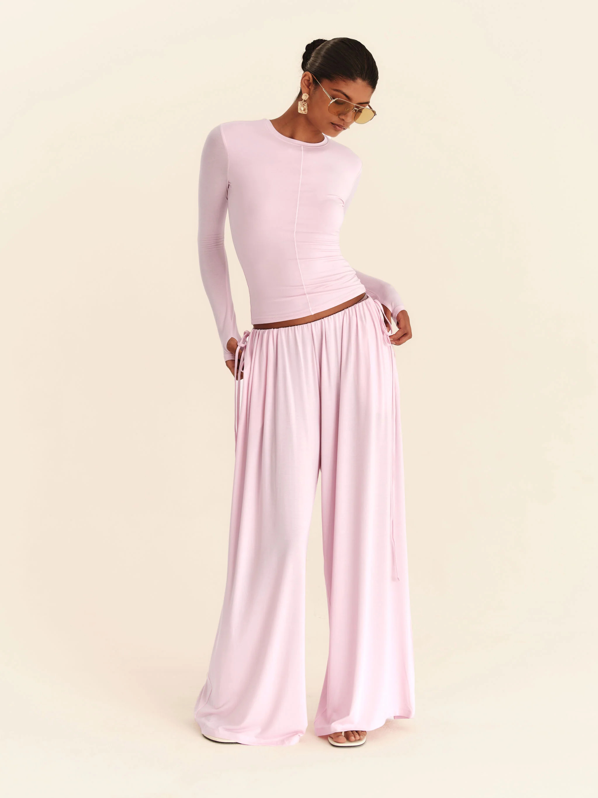 Babydoll Flare Pants - Blossom | Leny Clo (Global)