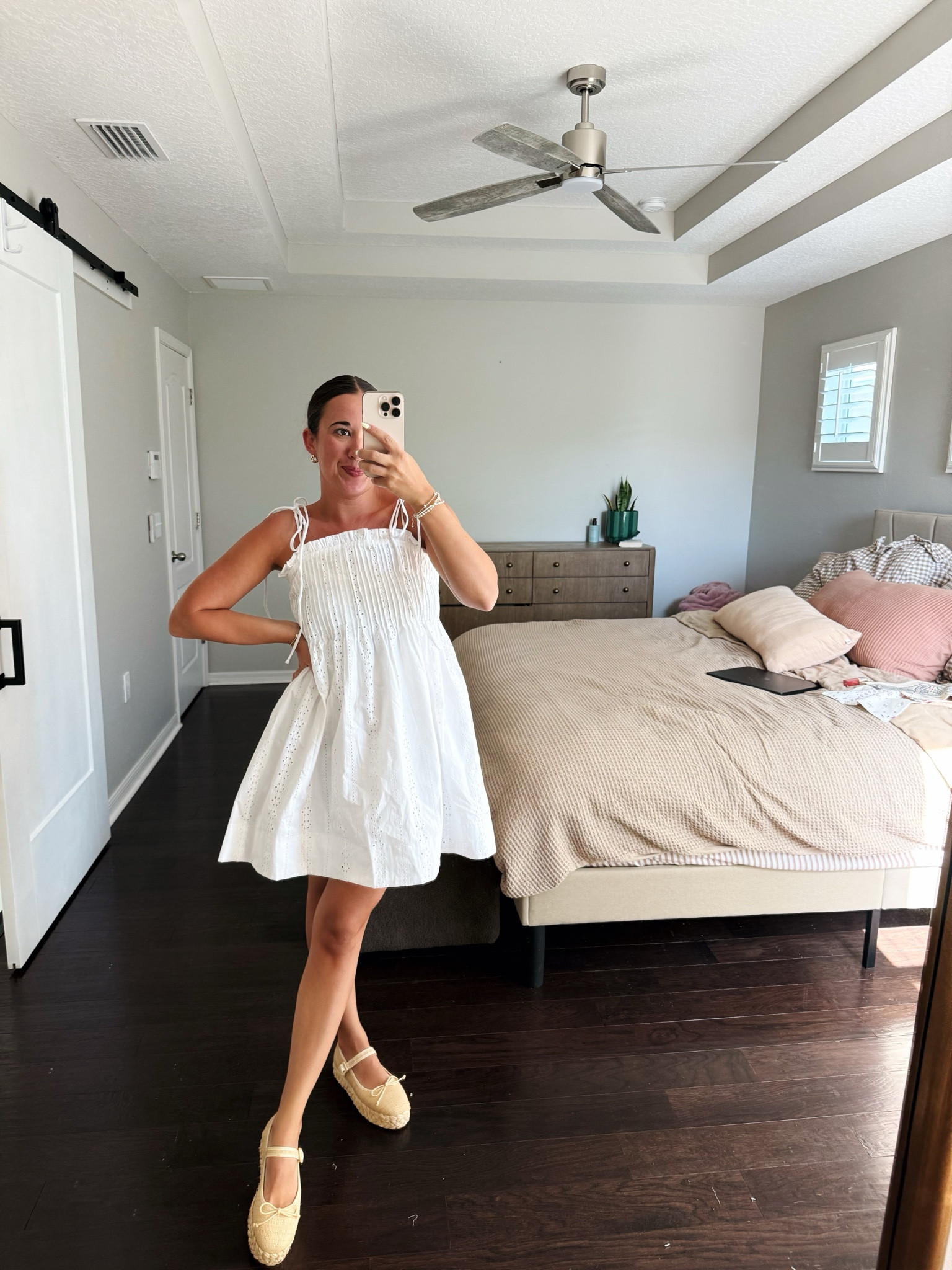 This white dress!!!! 

#LTKMothersDay #LTKdayinmylife #LTKPetite