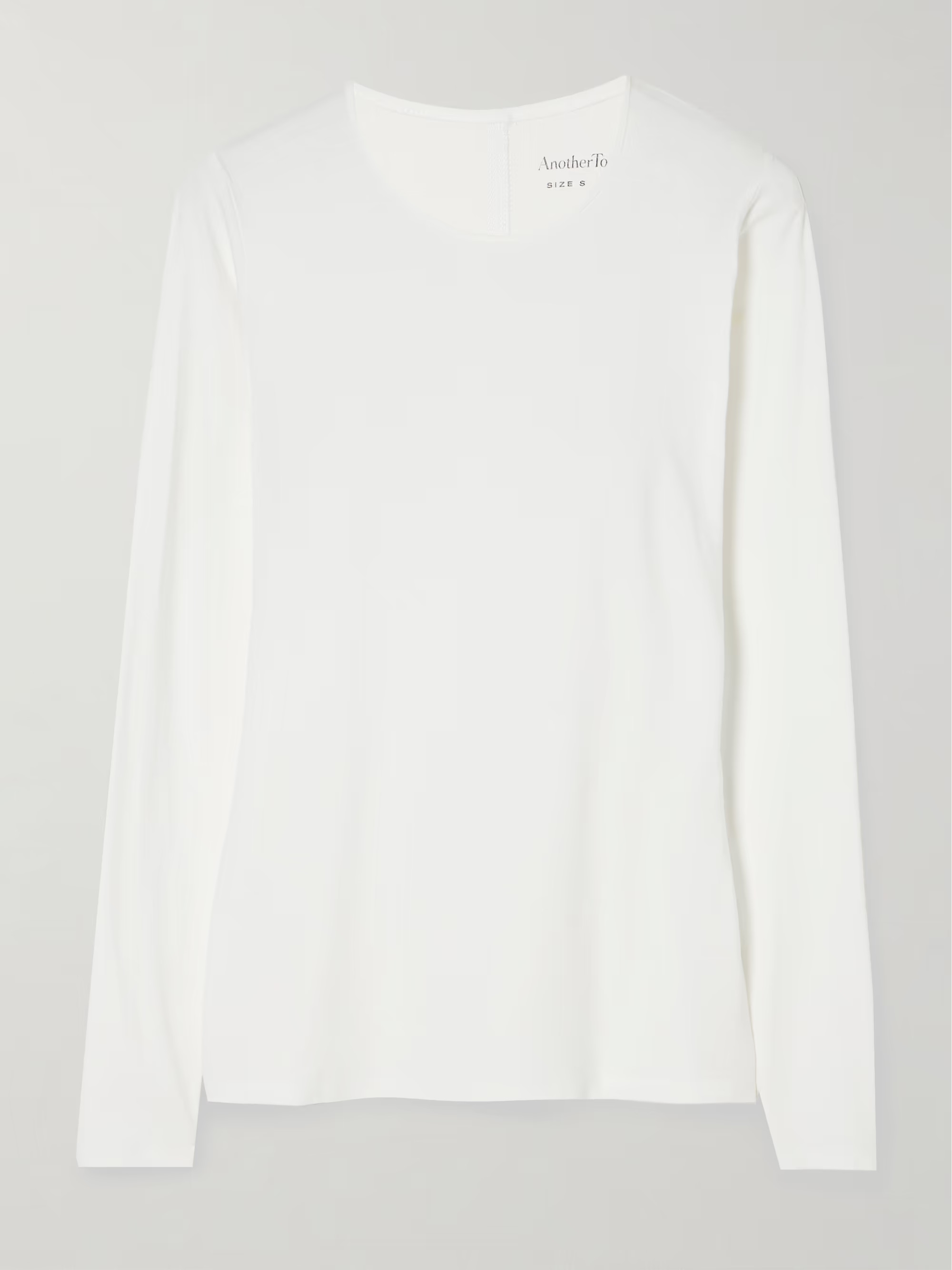 Stretch cotton and Lyocell-blend jersey T-shirt | NET-A-PORTER (UK & EU)