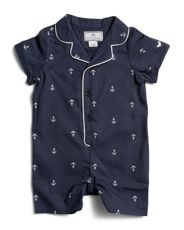 Infant Boys Portsmouth Anchors Classic Romper | TJ Maxx
