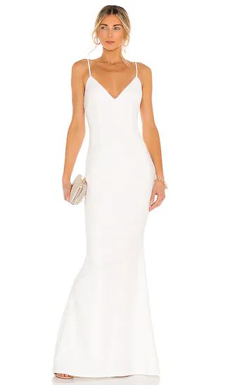 Bambina Gown in Ivory | Revolve Clothing (Global)