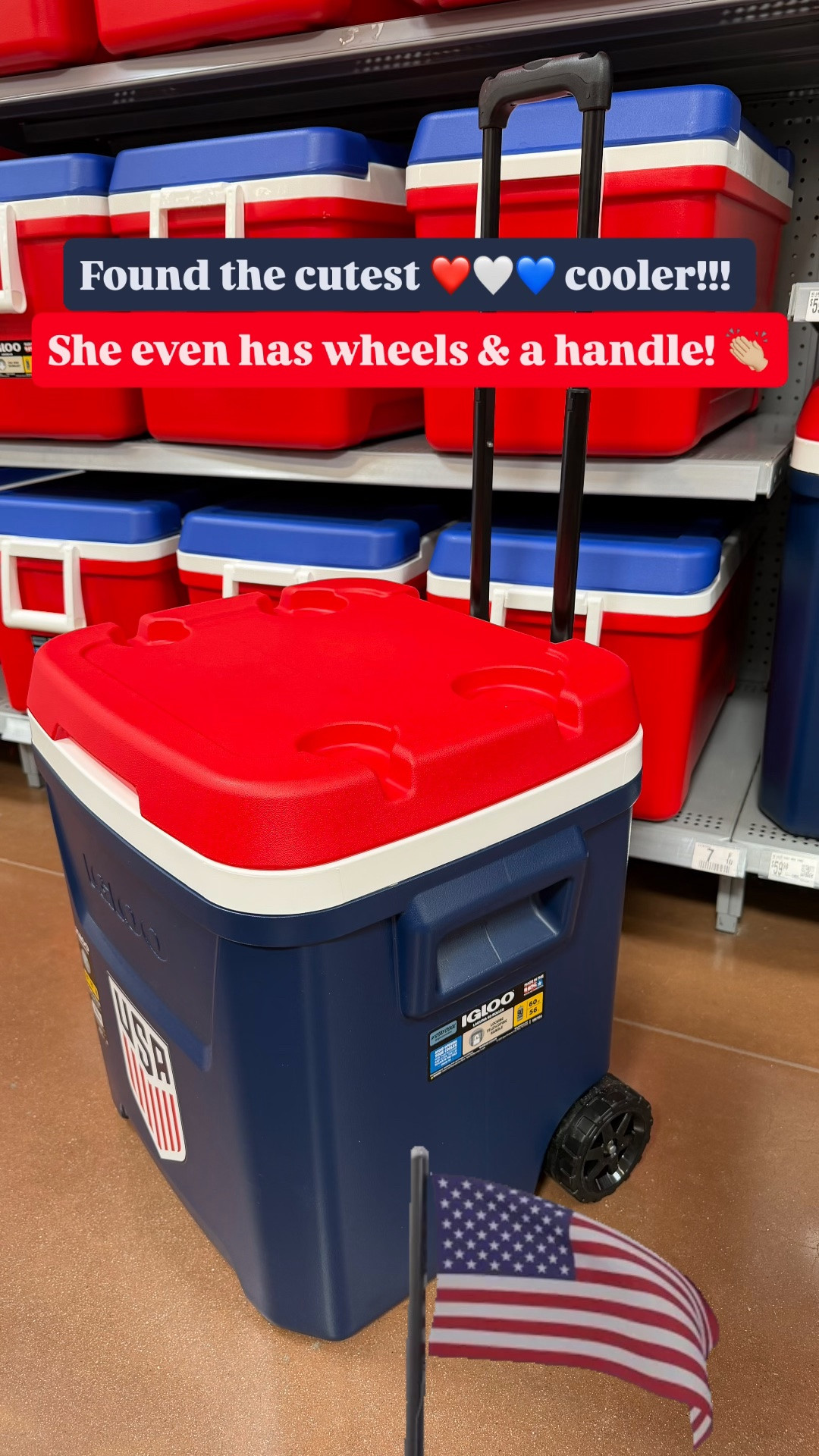 USA COOLER AT WALMART!!! Perfect for game days

#LTKmomlife #LTKTravel #LTKdayinmylife