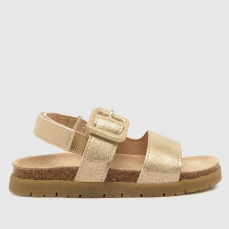 Kids Girls Toddler Gold schuh Tully Footbed Sandals | schuh | Schuh