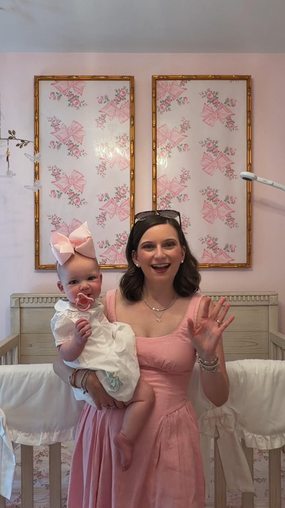 •🎉 Giovanna and I’s OOTDs for her 1st birthday 🎉 Giovanna is wearing a custom embroidered dress from Stitching Fairytales 🩷 Comment SHOP for the rest of my outfit details! This dress was perfect to wear for a summer first birthday party 🥳•

#LTKmomlife #LTKBaby #LTKootd